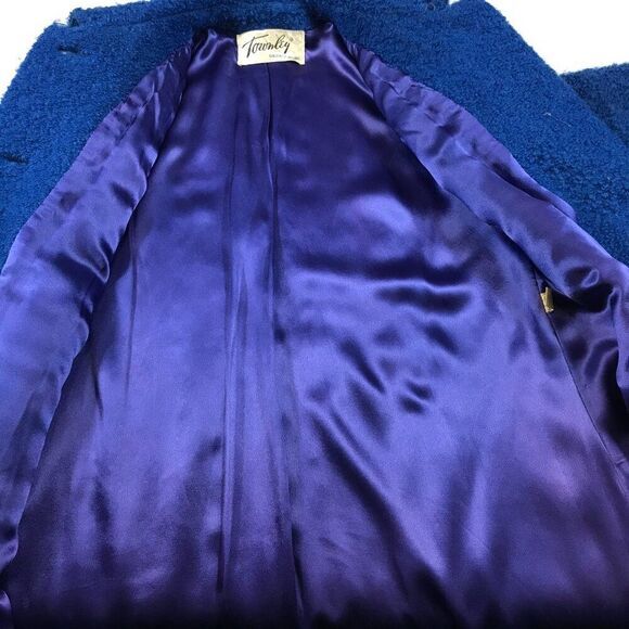 Townley Berry Burk Heavy Weight Blue winter coat‎ - Picture 5 of 6